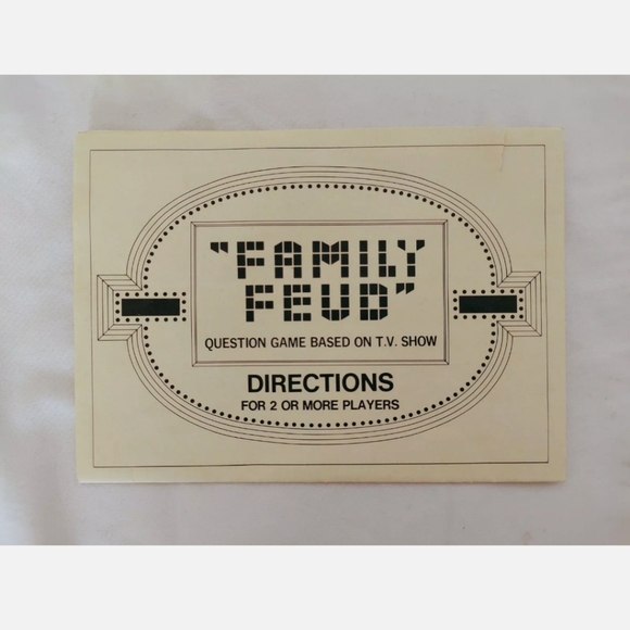 Family Feud Board Game 1977 Milton Bradley 4723 - Picture 4 of 8